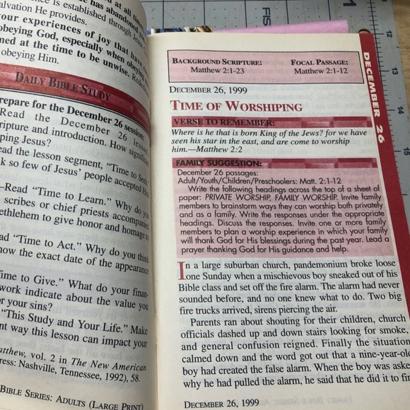 7pc Lot~VTG Christian Southern Baptist Open Windows Magazines/Devotionals/StJohn - Picture 6 of 12